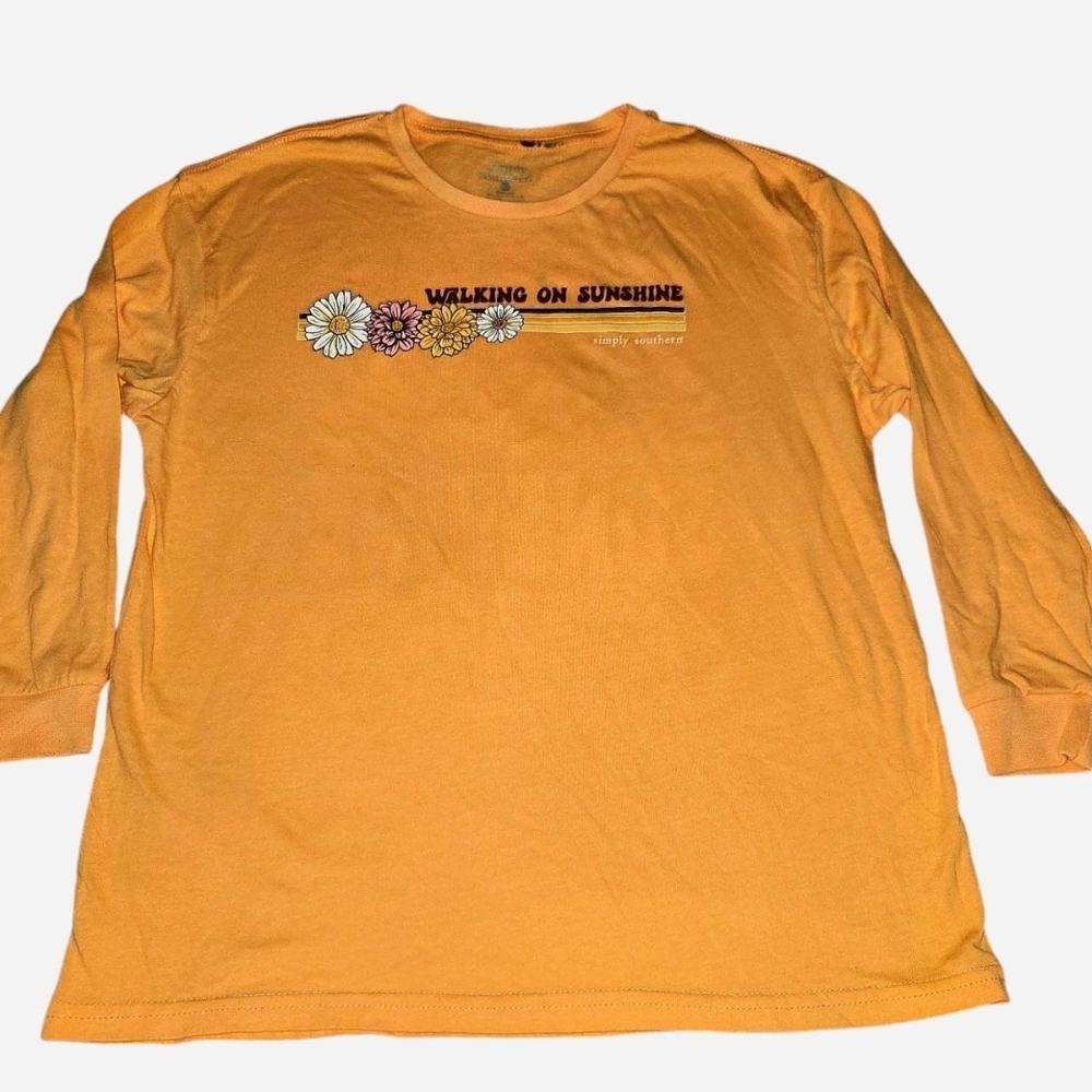 Simply Southern Golden Yellow Graphic Tee